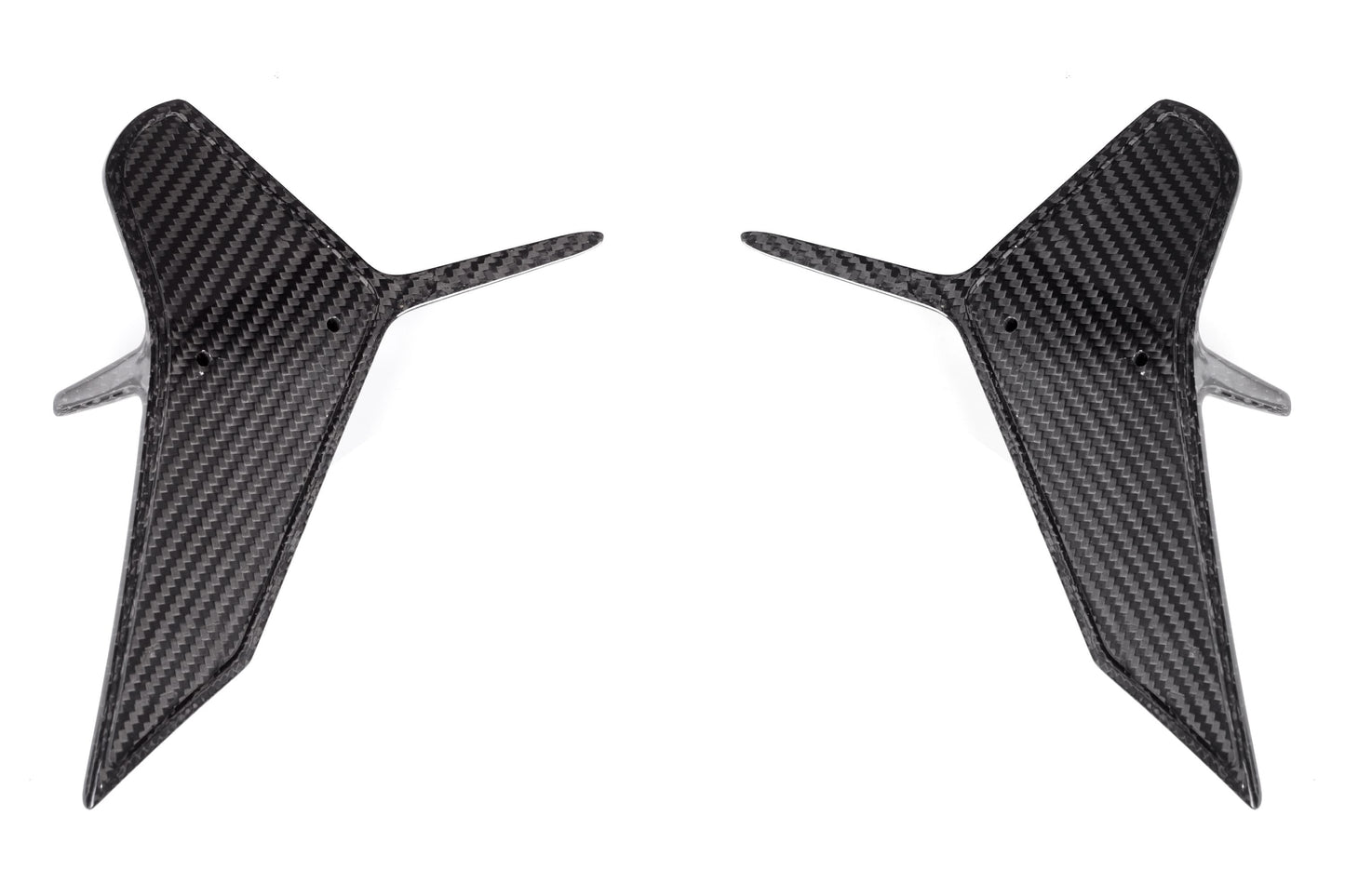 Carbon Fiber Rear Bumper Wind Blade 4-piece Set BMW 8 Series G14 G15 G16