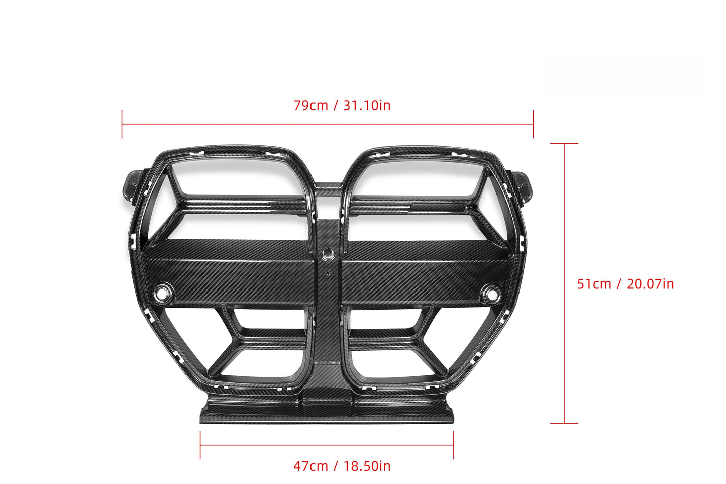 CSL Style Carbon Fiber Grille BMW M3 M4 G80 G82 G83