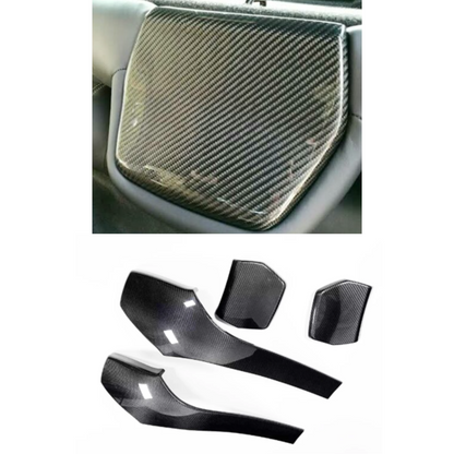 Carbon Fiber Front Seat Cover Backings BMW M3 M4 F80 F82 F83