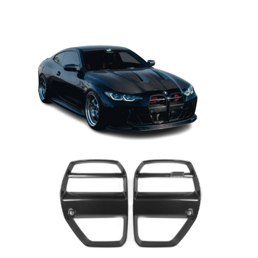 V Style Carbon Fiber Grille BMW M3 M4 G80 G82 G83