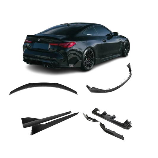 3D Style Carbon Fiber Full Set BMW M3 M4 G80 G82 G83