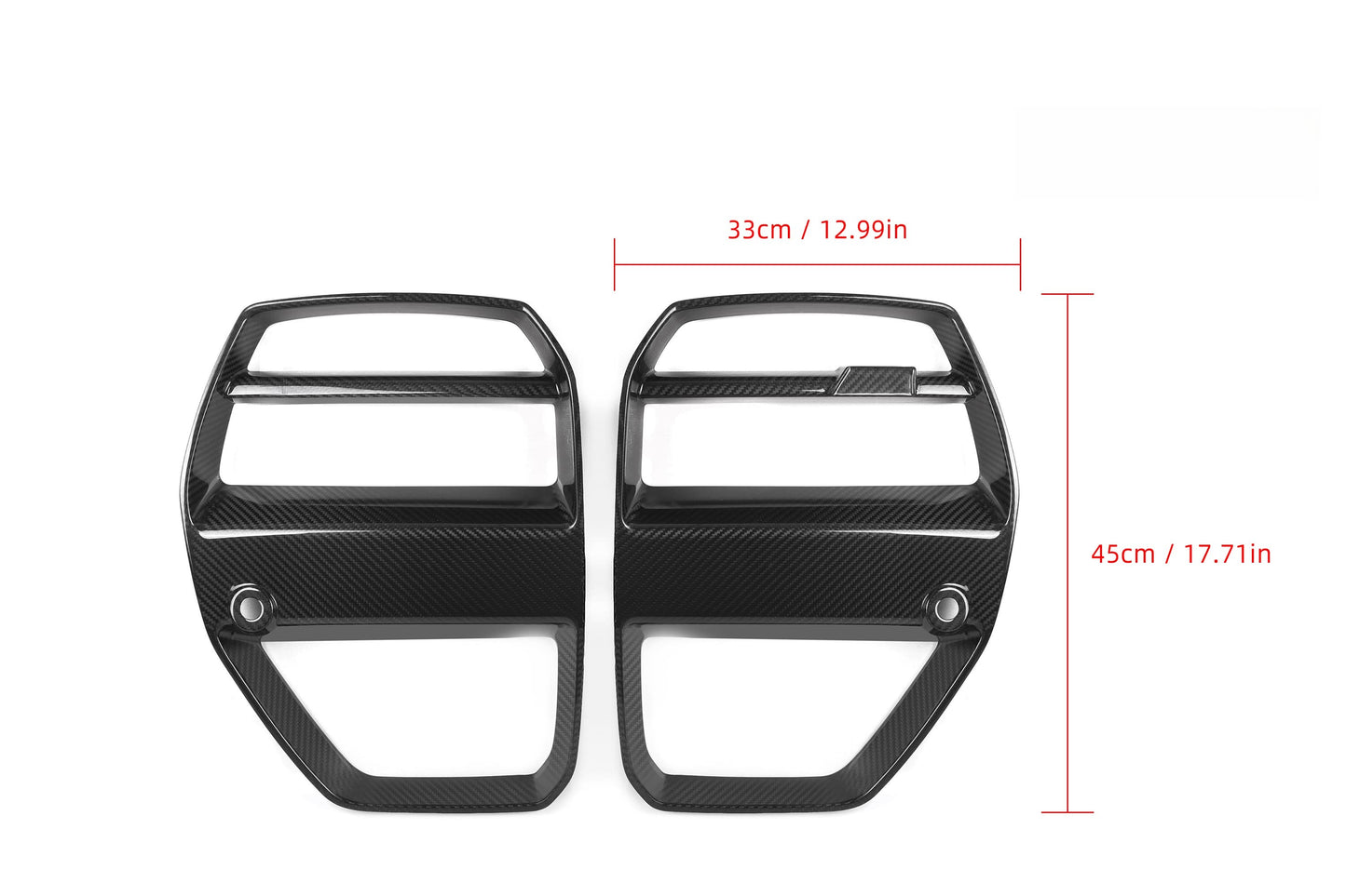 V Style Carbon Fiber Grille BMW M3 M4 G80 G82 G83