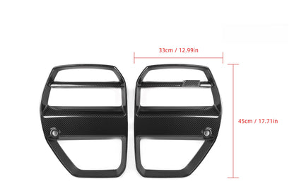 V Style Carbon Fiber Grille BMW M3 M4 G80 G82 G83
