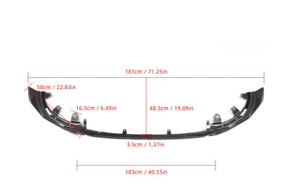 Carbon Fiber  Three-Stage Front Lip BMW 2 Series G42