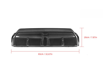 Dry Carbon Fiber Rear Diffuser BMW 2 Series G42
