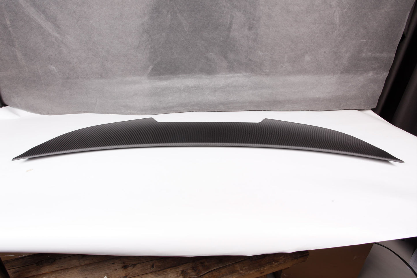 PSM Style Matte Carbon Fiber Rear Lip BMW 3 Series E90