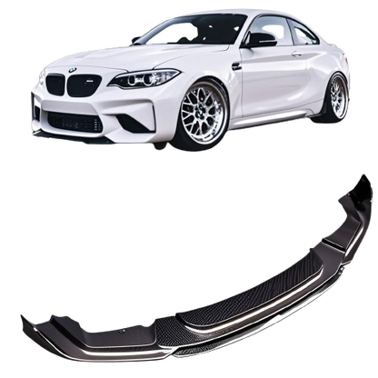 BP Style Carbon Fiber Front Lip BMW M2 F87